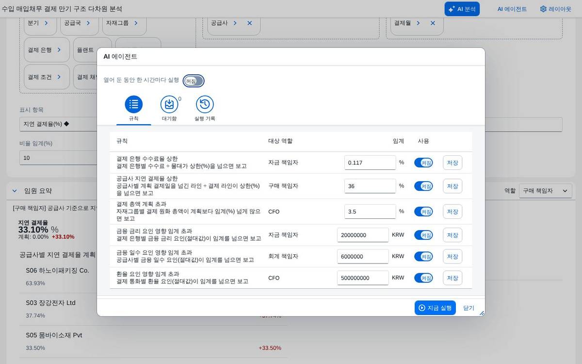 에이전트 규칙 — 6개 점검