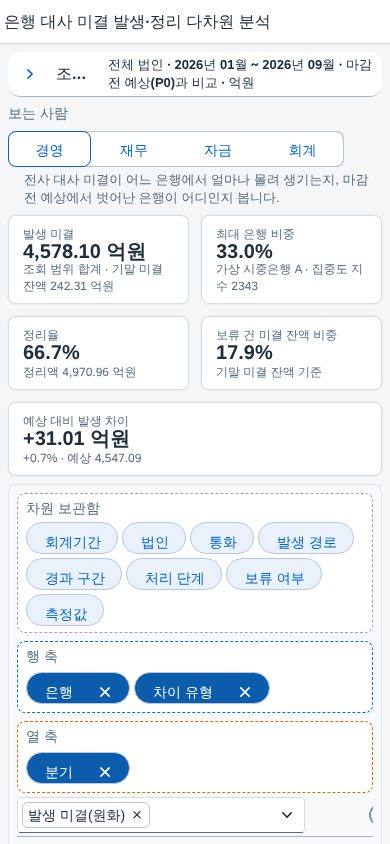390px 폭 — 상단