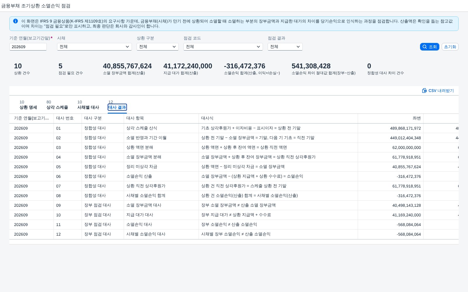 대사 결과 대사 결과