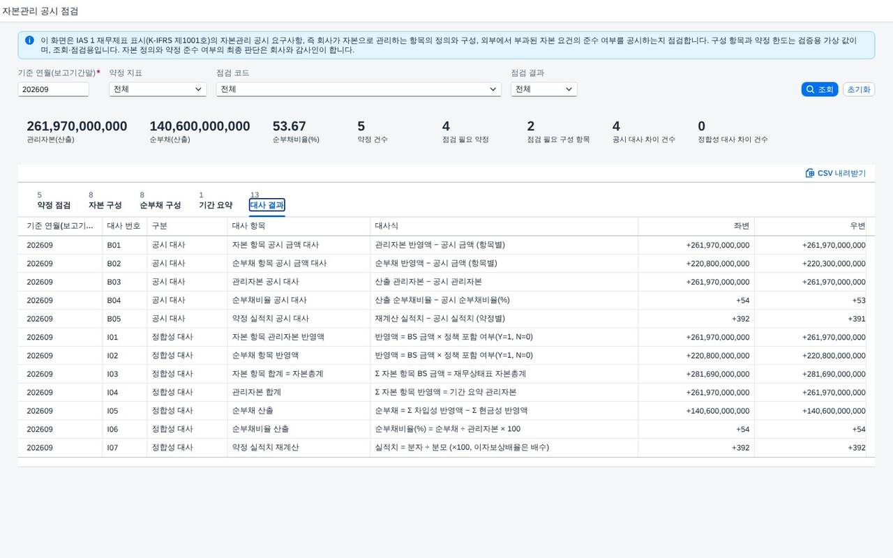 대사 결과 대사 결과