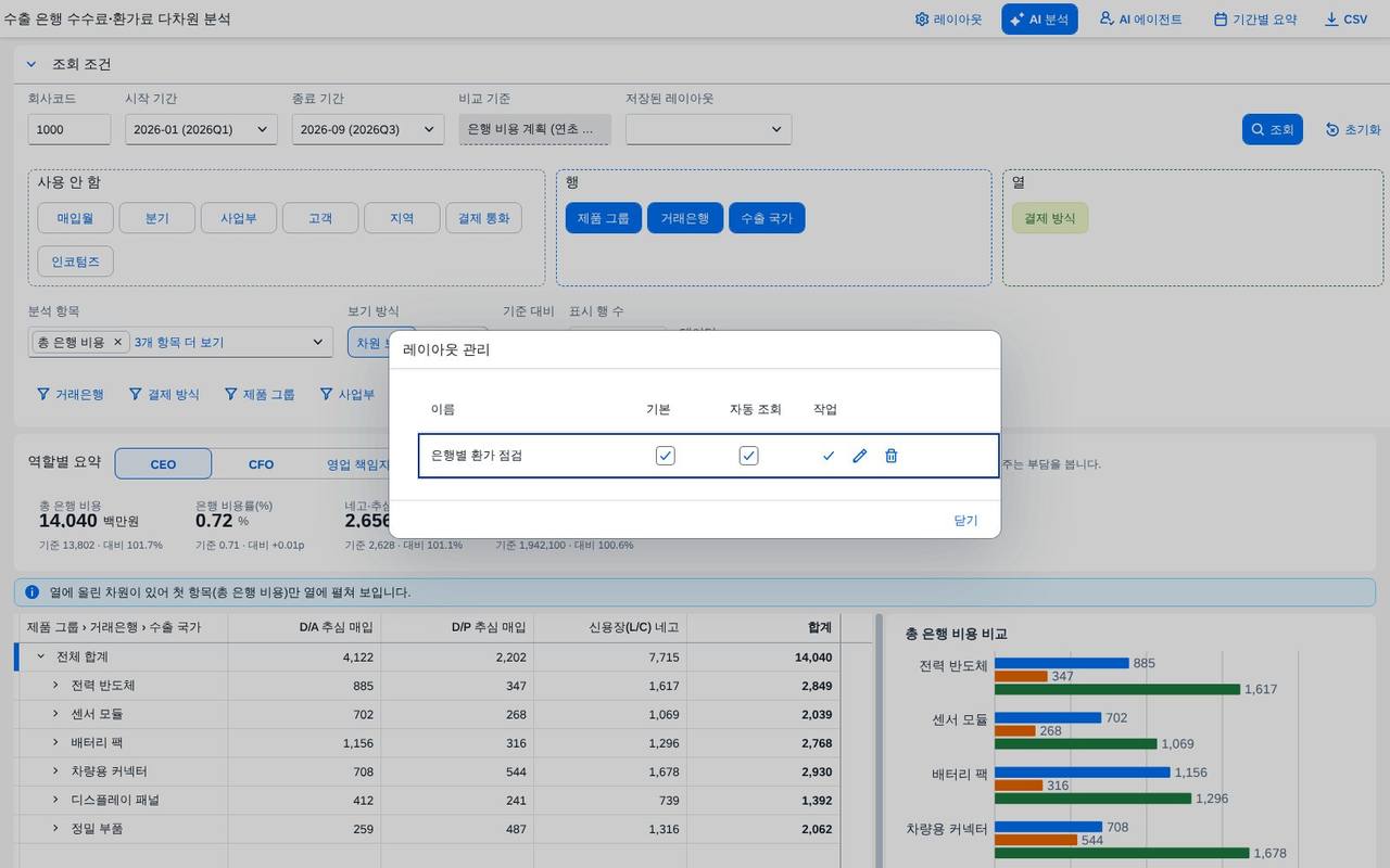 레이아웃 관리