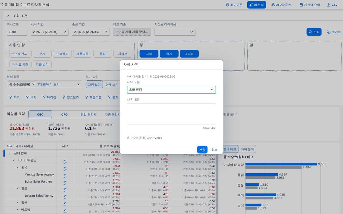 변동 사유 입력