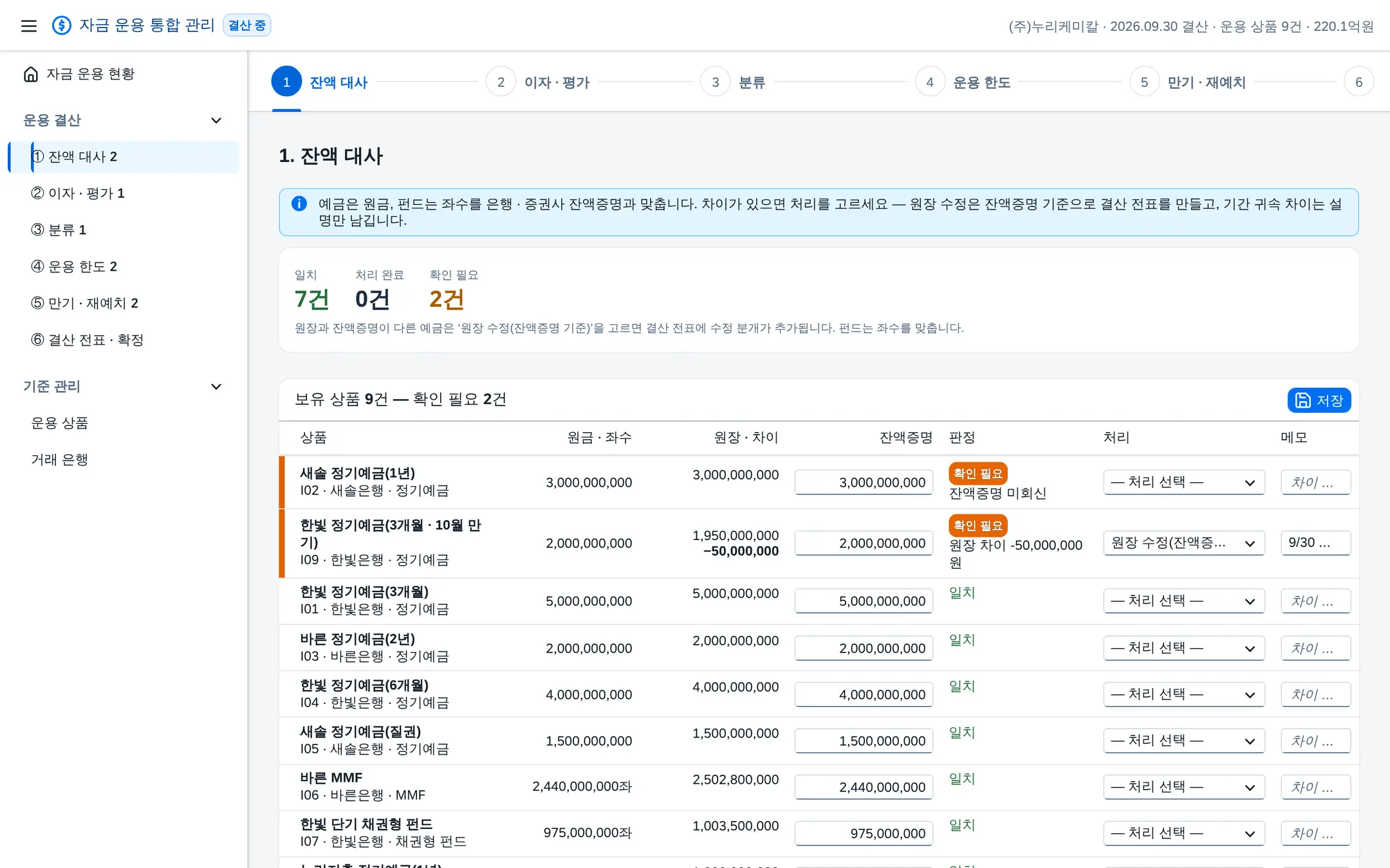 단계 ① 처리 입력