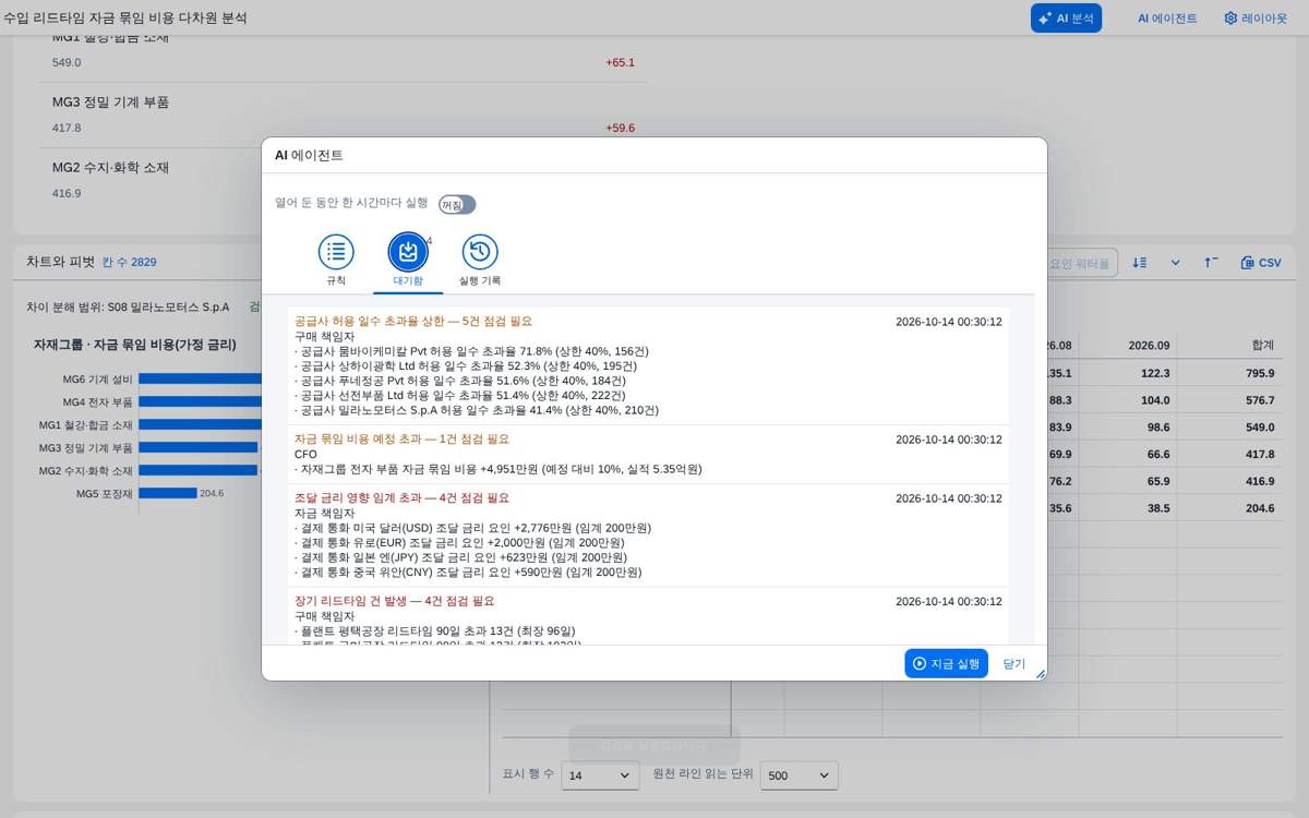 AI 에이전트 — 대기함 AI 에이전트 — 대기함