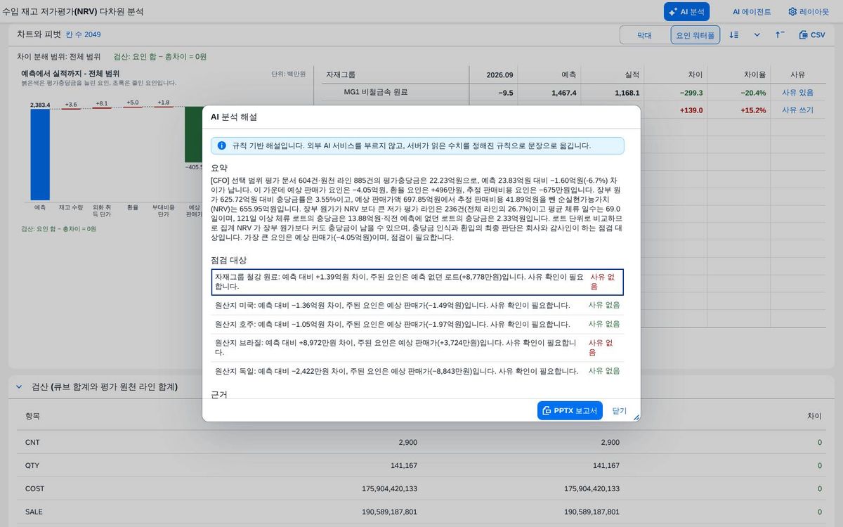 AI 분석
