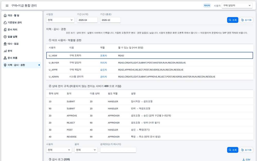 감사 로그