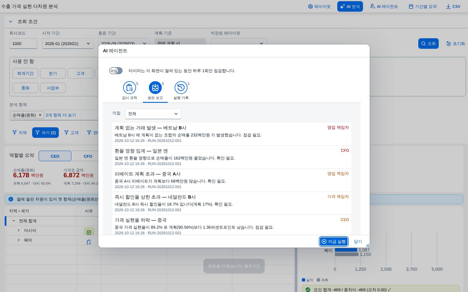 지금 실행