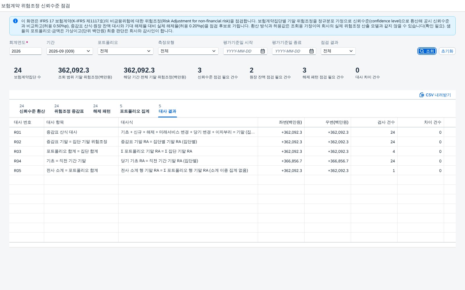 대사 결과 대사 결과