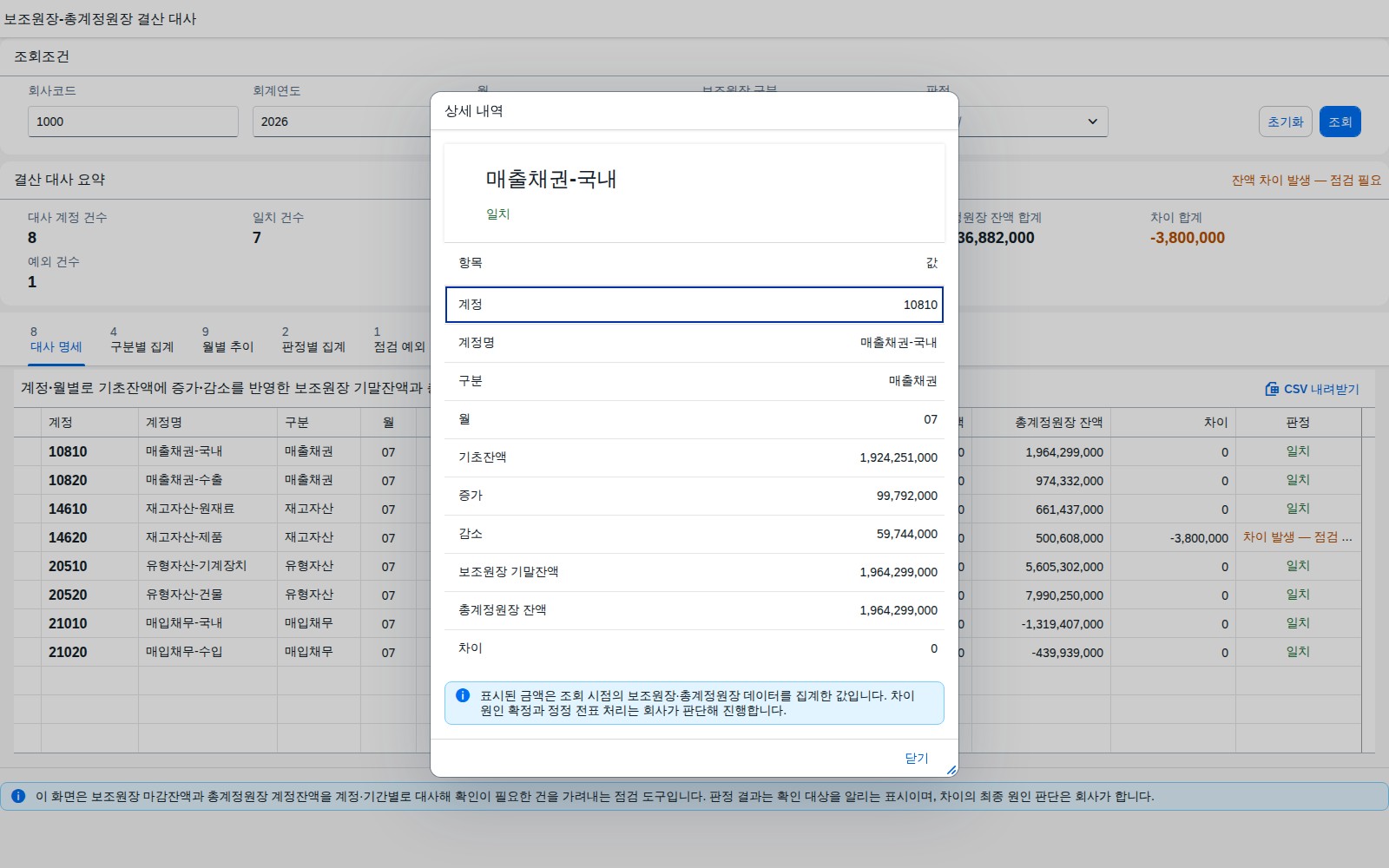 상세 내역 다이얼로그